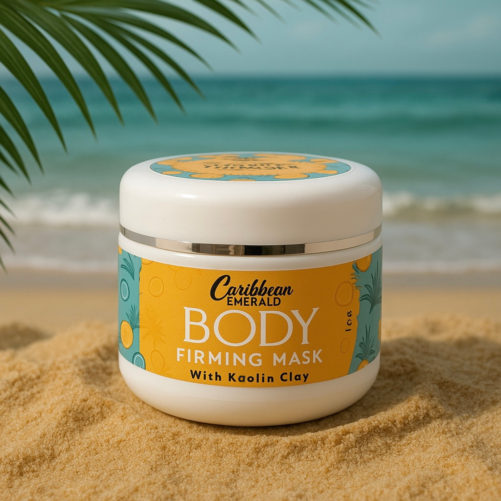 Firming mask for smoother, toned skin - summer, beach body