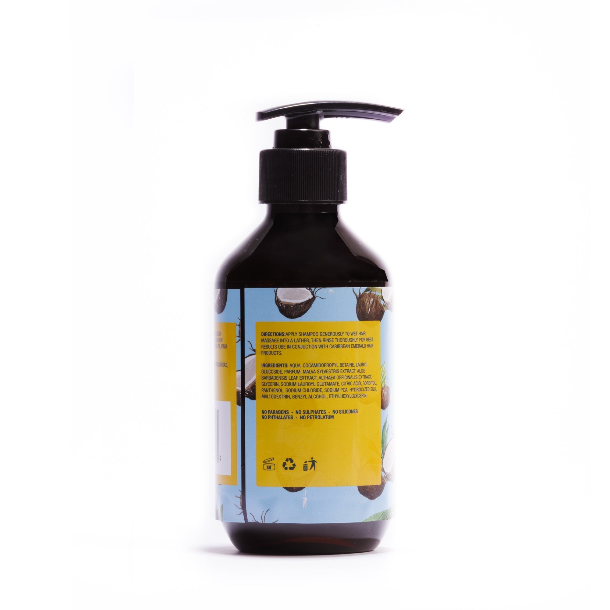 Shampoo  with coconut 